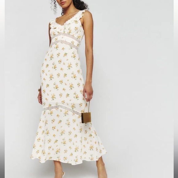 Reformation Purdue Dress Nicola | floral | Rehearsal Dinner Dress | Wedding - Picture 1 of 6